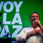Guillermo Whpei, activista argentino por los derechos humanos, durante una misión de observación internacional.